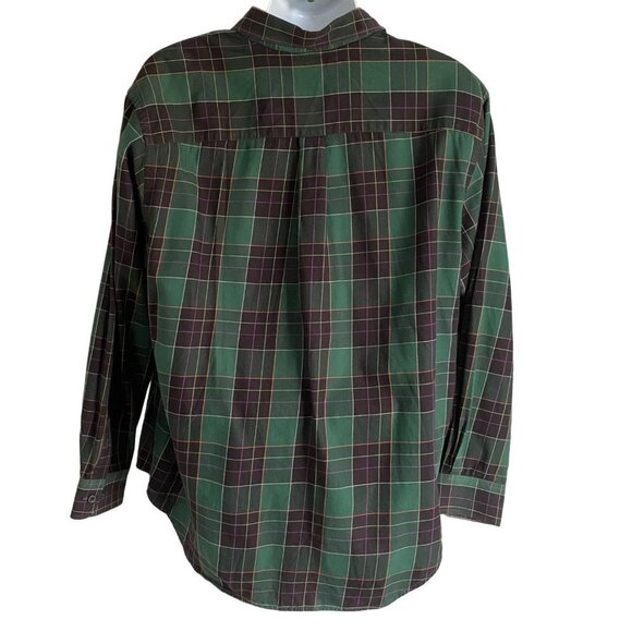 Roundtree and Yorke Varsity Long Sleeve Button Down Shirt Large - Picture 7 of 11